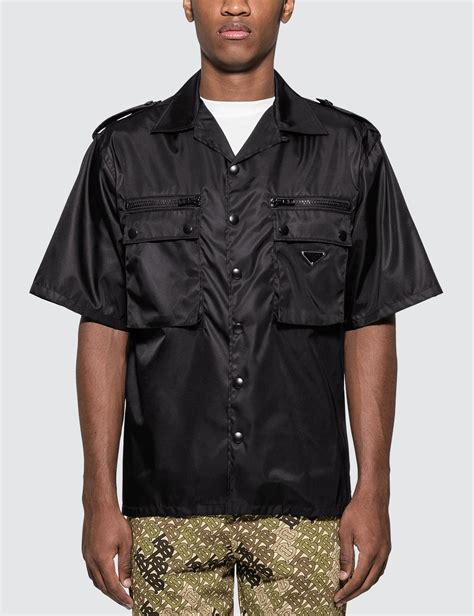 prada nylon gabardine shirt.